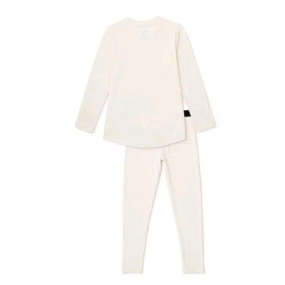 NWT Fruit Of The Loom Girls Thermal Set Size M (8)